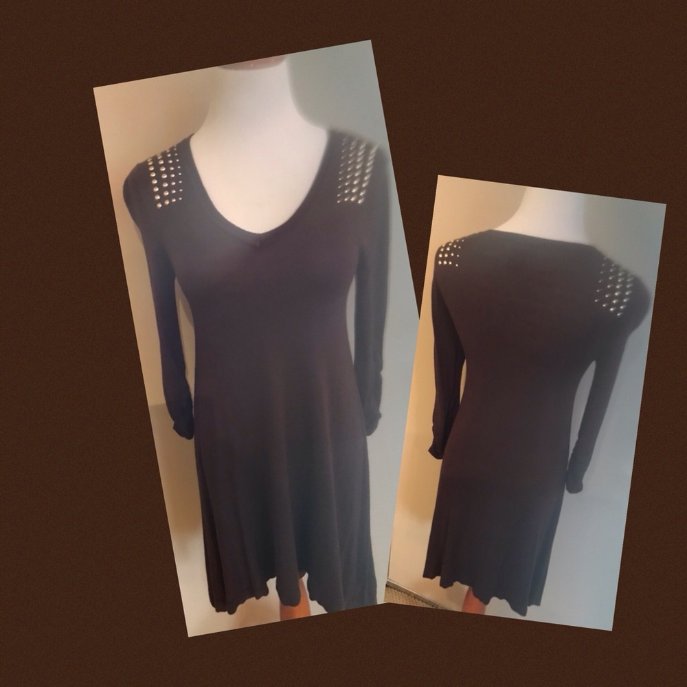 Questions Brown Knit Tinic